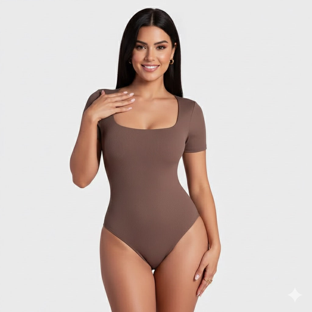 BODY MOLDEADOR MANGA CORTA | SHAPEWEAR